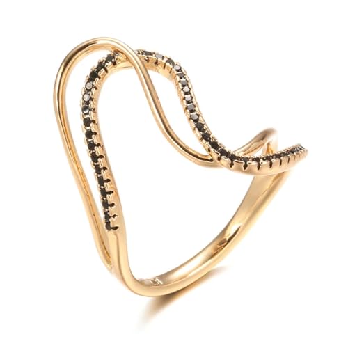 Lehourmast Ring Ringe Damen Bijouterie Herren Ring Für Damen 7 585Rosegoldfarbe von Lehourmast