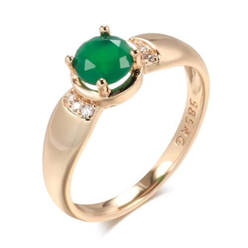 Lehourmast Ring Ringe Damen Bijouterie Herren Ring Für Damen 9 Grün von Lehourmast