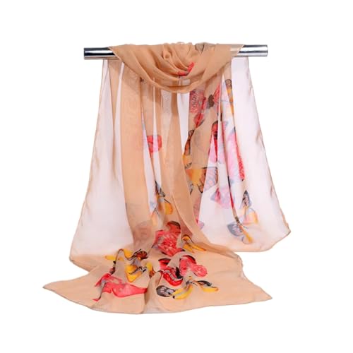 Lehourmast Schals Tücher Halstuch Scarf Damen Schal 160X50Cm Aprikose von Lehourmast