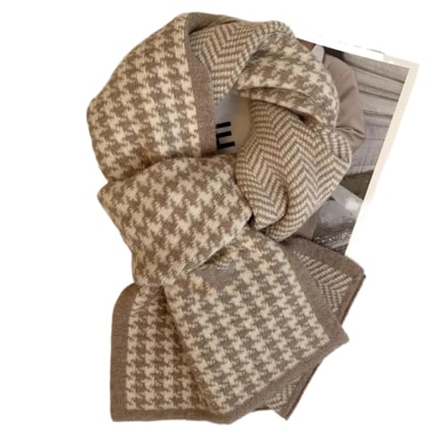 Lehourmast Schals Tücher Halstuch Scarf Damen Schal Khaki von Lehourmast