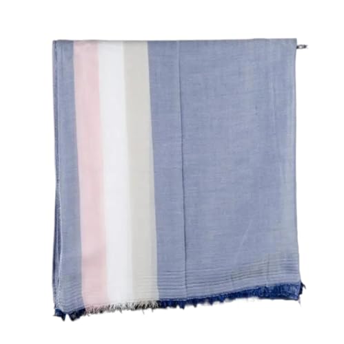 Lehourmast Schals Tücher Halstuch Scarf Damen Schal Navy von Lehourmast