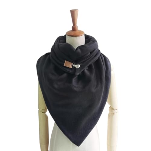 Lehourmast Schals Tücher Halstuch Scarf Damen Schal Schwarz von Lehourmast