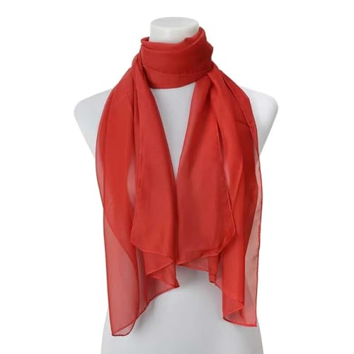 Lehourmast Schals Tücher Halstuch Scarf Schal Damen Rot von Lehourmast