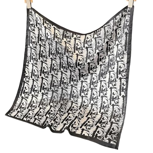 Lehourmast Schals Tücher Halstuch Scarf Schal Damen Schwarz von Lehourmast