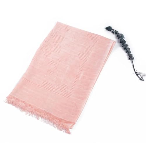 Lehourmast Schals Tücher Halstuch Scarf Schal Für Damen In Rosa von Lehourmast