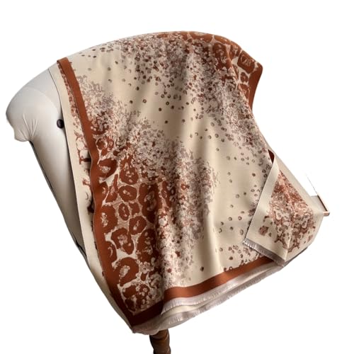 Lehourmast Schals Tücher Halstuch Scarf Schal Für Damen Kaffee von Lehourmast