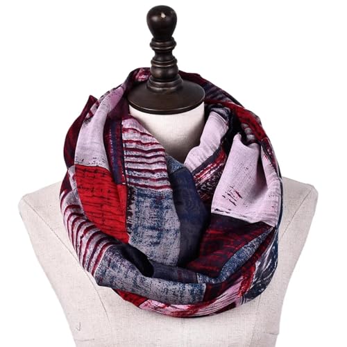 Lehourmast Schals Tücher Halstuch Scarf Schal Für Damen Rot von Lehourmast