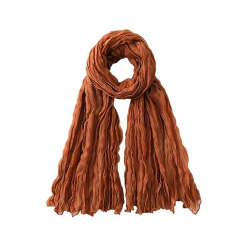 Lehourmast Schals Tücher Halstuch Scarf Schal Lady 13Dunkelorange von Lehourmast