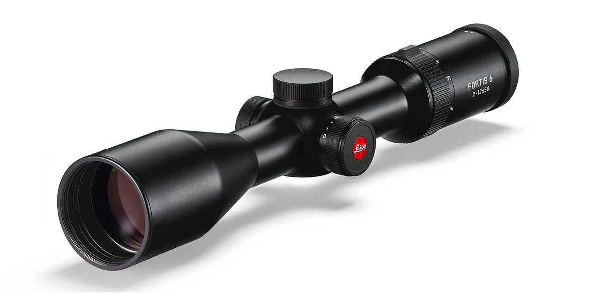 Leica Fortis 6 2-12x50i Zielfernrohr ohne Ballistik Turm mit Schiene L-4a von Leica