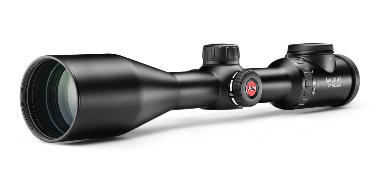 Leica Magnus 2,4-16x56i Zielfernrohr ohne Schiene ohne Ballistik Turm Leica Magnus 2,4-16x56i Zielfernrohr ohne Schiene ohne Ballistik Turm von Leica