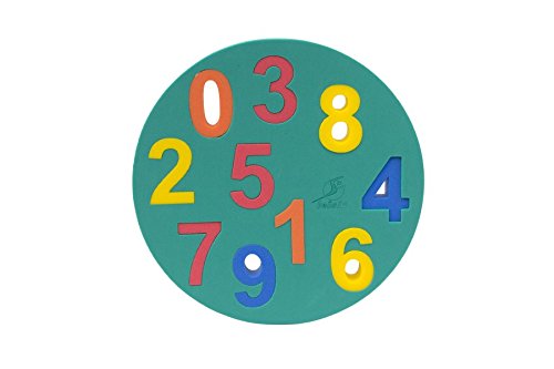 Leisis 0101075 Puzzle mit Zahlen, Mehrfarbig, Einheitsgröße von Leisis