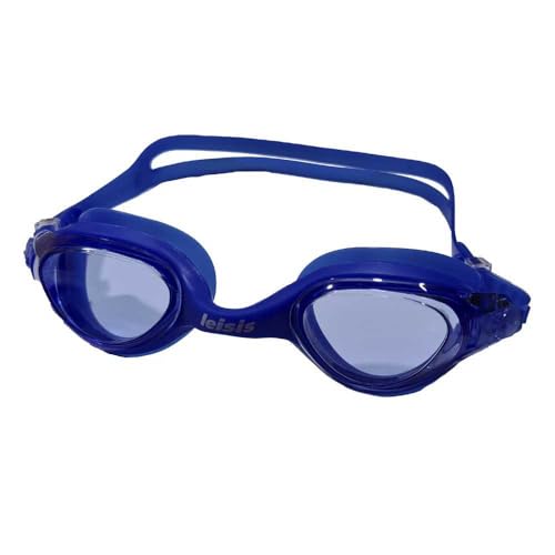 Leisis 0104022 Iris Brille, Monoblock, Erwachsene, Unisex, Blau, Einheitsgröße von Leisis