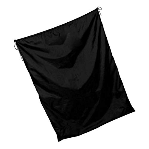 Aufbewahrungstasche mit Kordelzug, wasserdicht, 110 x 140 cm, Schwarz Aufbewahrungstasche mit Kordelzug, wasserdicht, 110 x 140 cm, Schwarz von Leisurealeaneag