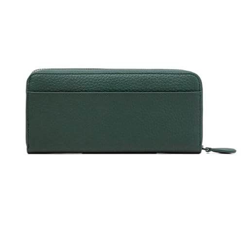 Lejdi Damen-Geldbörsen, Kartenetuis, Geld-Organizer, Geldklammern aus echtem Leder, Geldbörsen und Handtaschen(Green) von Lejdi