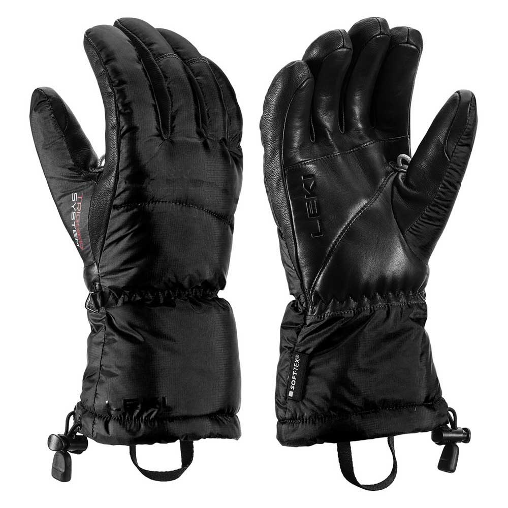 Leki Alpino Glace 3d Gloves Schwarz 7.5 Frau von Leki Alpino