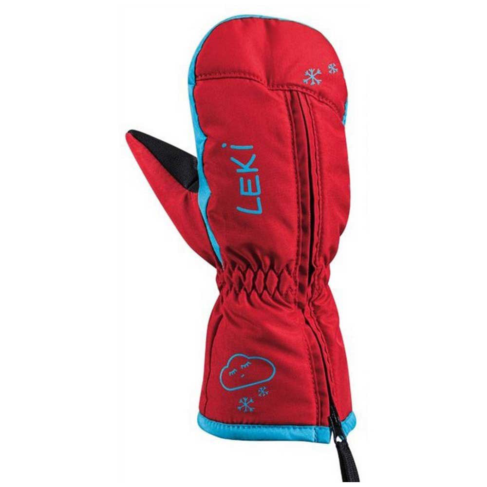 Leki Alpino Little Snow Mittens Rot 6-7 Years Junge von Leki Alpino