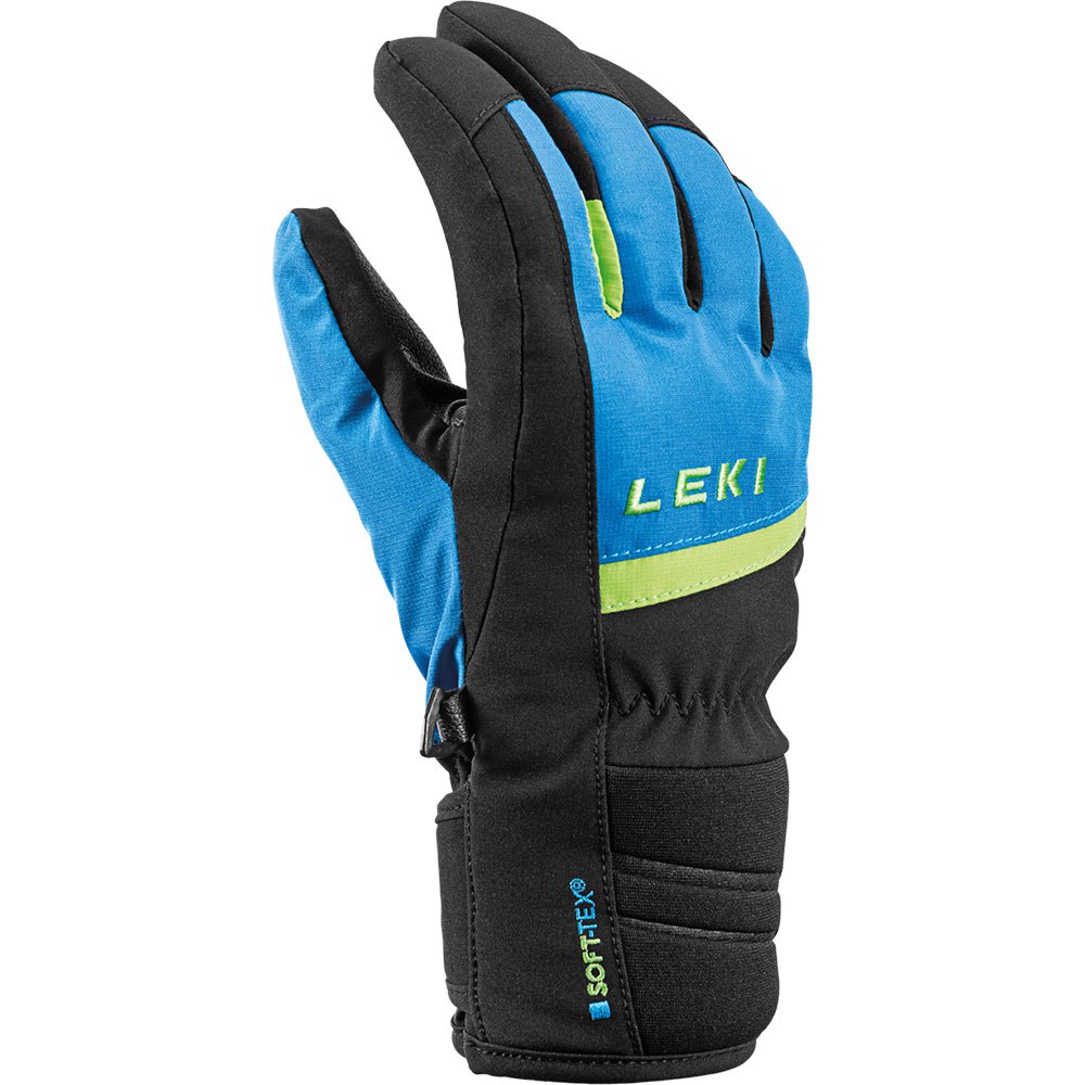 Leki Alpino Max Gloves Schwarz 12-13 Years Junge von Leki Alpino