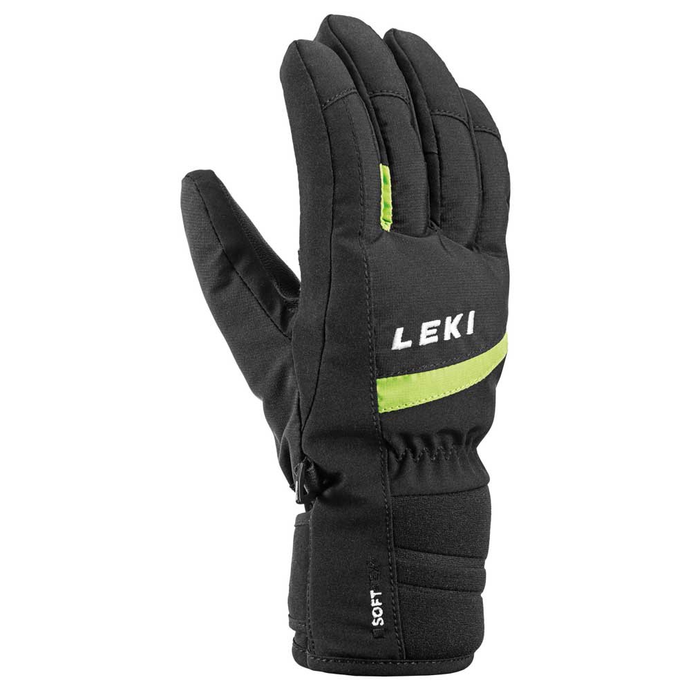 Leki Alpino Max Junior Gloves Schwarz 16-17 Years Junge von Leki Alpino