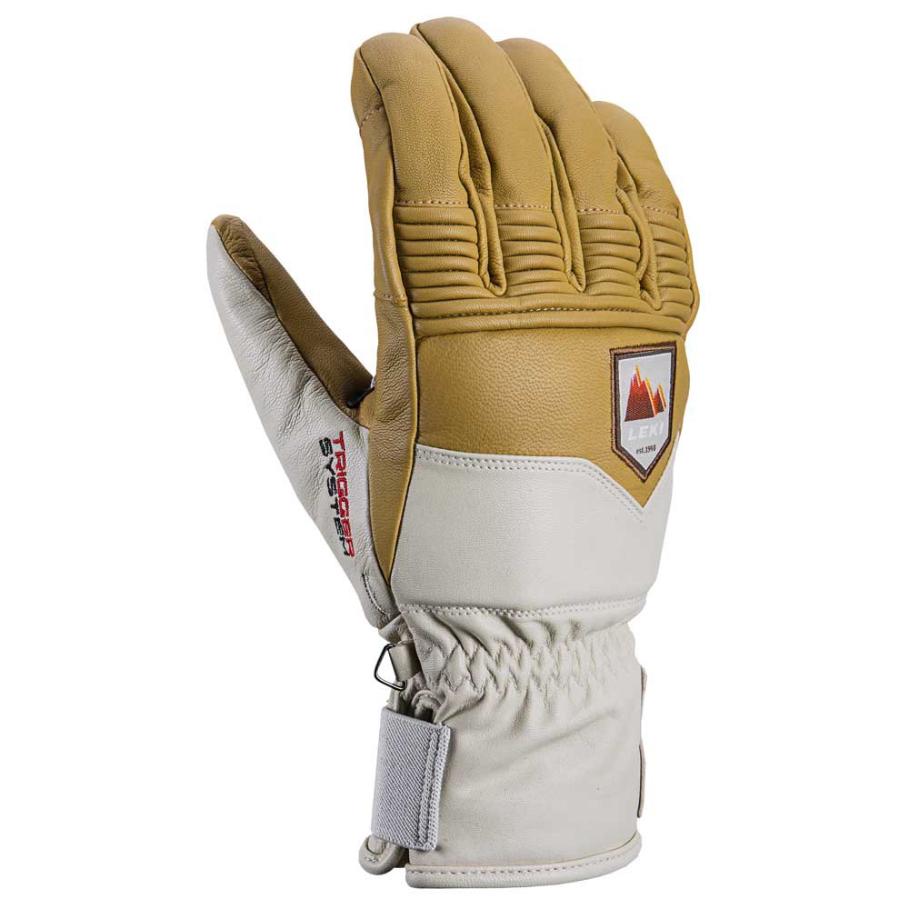 Leki Alpino Rubic 3d Gloves Beige 11 Mann von Leki Alpino