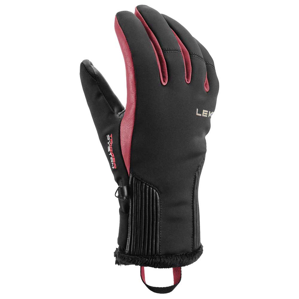 Leki Alpino Vallarta 3d Gloves Schwarz 7.0 Frau von Leki Alpino