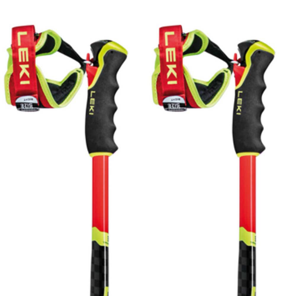 Leki Alpino Wcr Sg/dh 3d Poles Rot 135 cm Leki Alpino Wcr Sg/dh 3d Poles Rot 135 cm von Leki Alpino