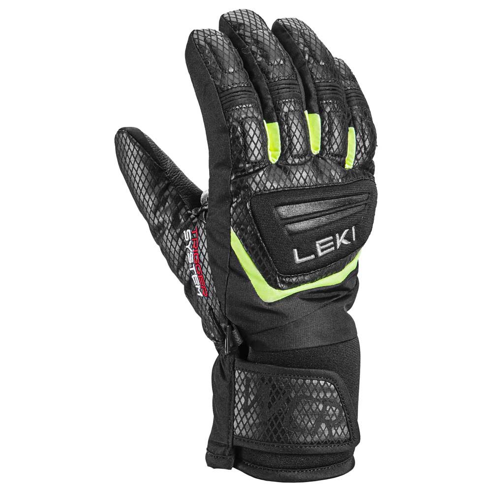 Leki Alpino Wcr Team 3d Gloves Schwarz 12-13 Years Junge von Leki Alpino