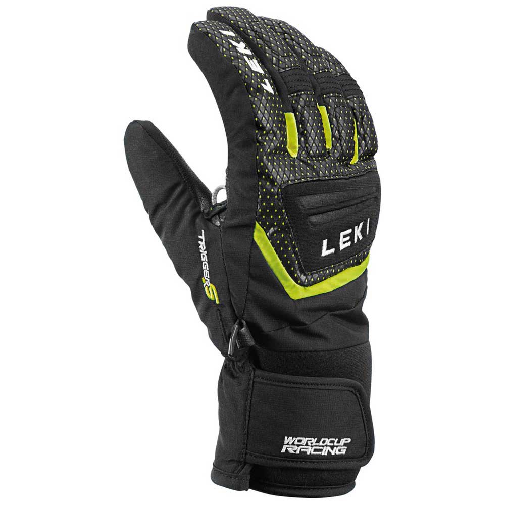 Leki Alpino World Cup S Gloves Schwarz 12-13 Years Junge von Leki Alpino