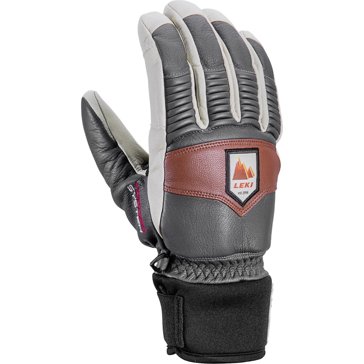 Leki, Herren, Handschuhe, Patrol 3D, Grau, (L) von Leki