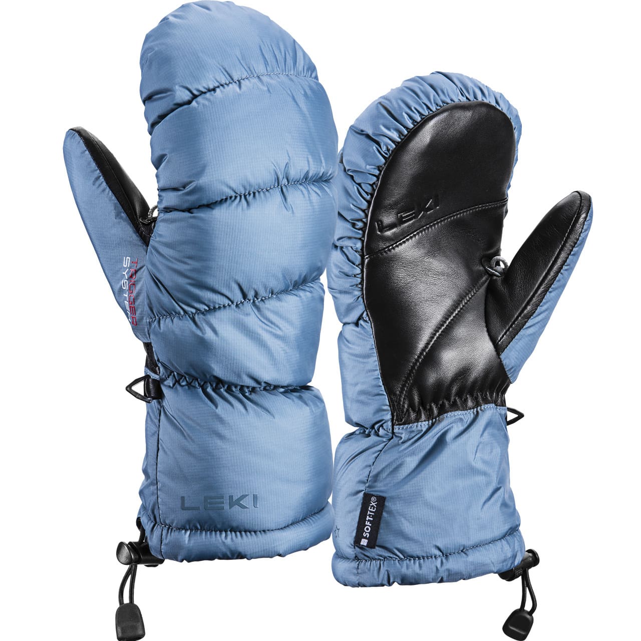 Leki Damen Fäustling GLACE 3D steel blue Leki Damen Fäustling GLACE 3D steel blue von Leki