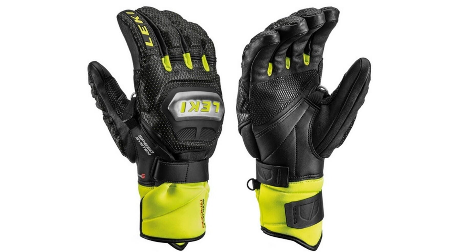 Leki Handschuhe HS Worldcup Race Ti S Speed System gelb von Leki