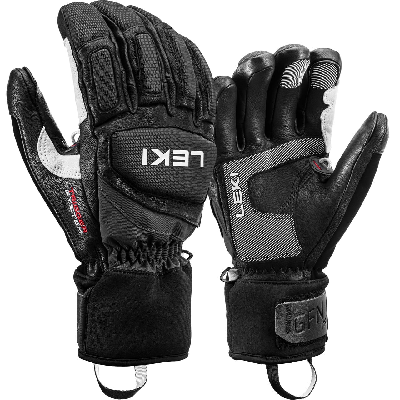 Leki Herren Handschuh GRIFFIN PRO 3D black/white von Leki