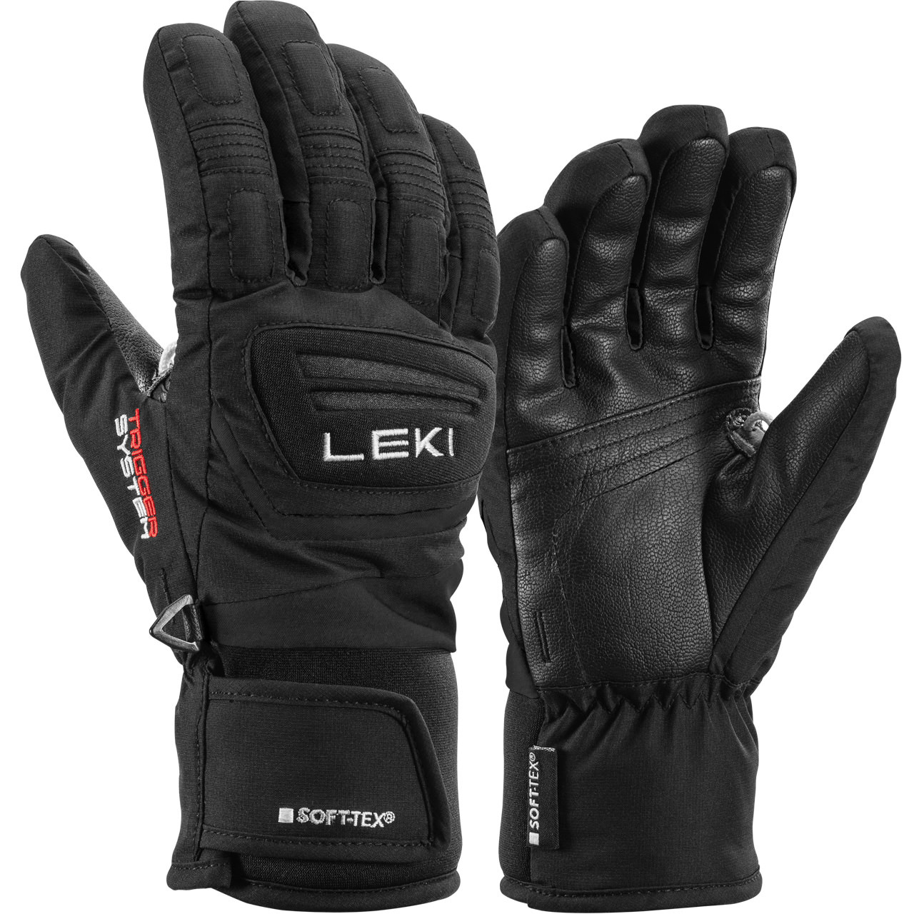 Leki Junior Handschuh GRIFFIN 3D black von Leki