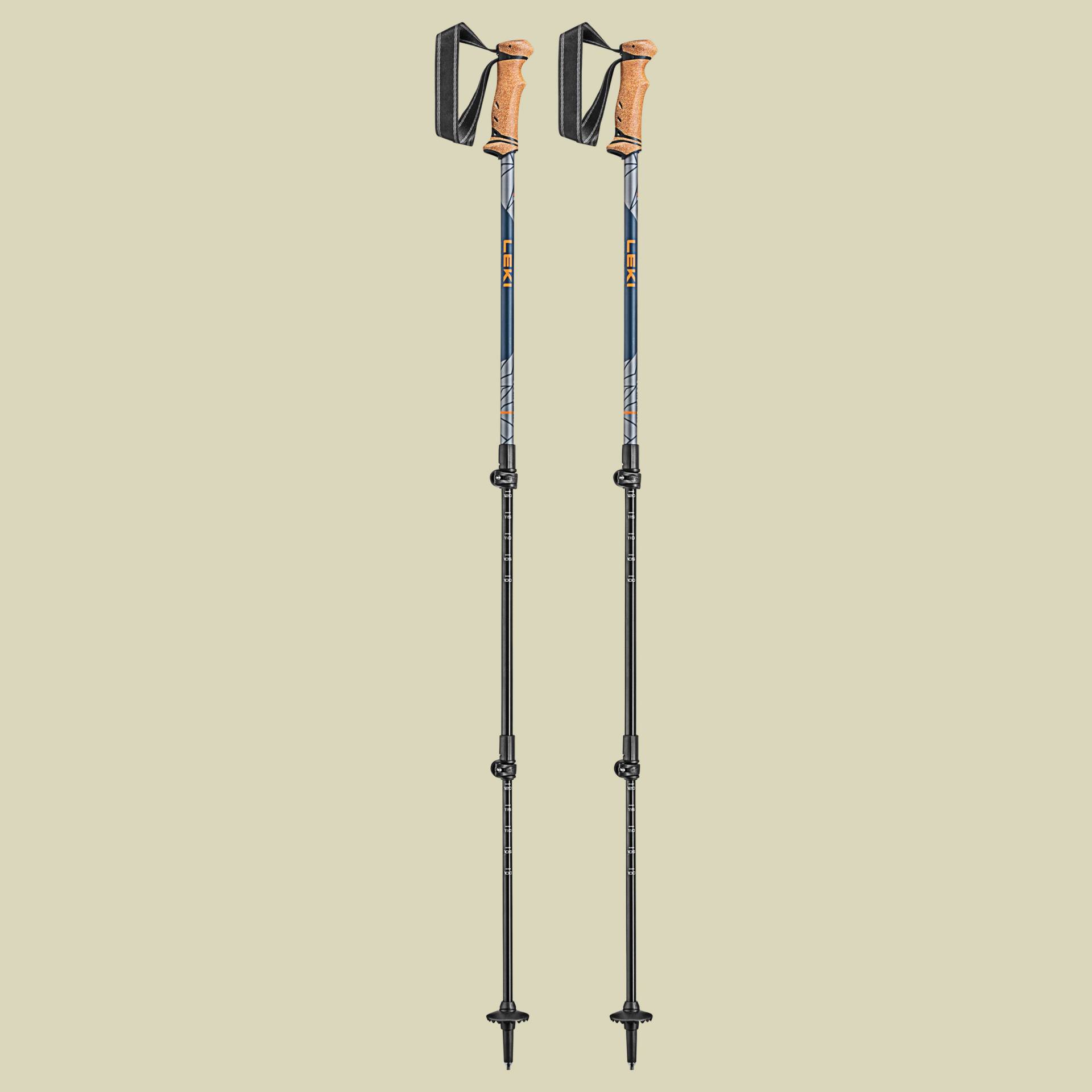 Legacy Lite Länge 100 - 135 cm Farbe orange - denimblue - light anthracite Legacy Lite Länge 100 - 135 cm Farbe orange - denimblue - light anthracite von Leki