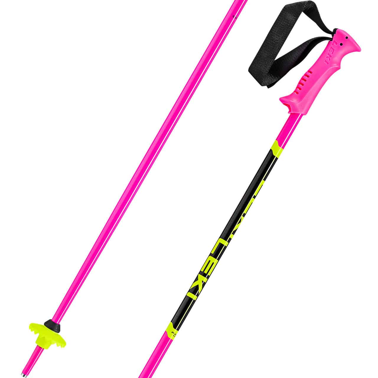 Leki Racing Kids neonpink/black/neonyellow von Leki