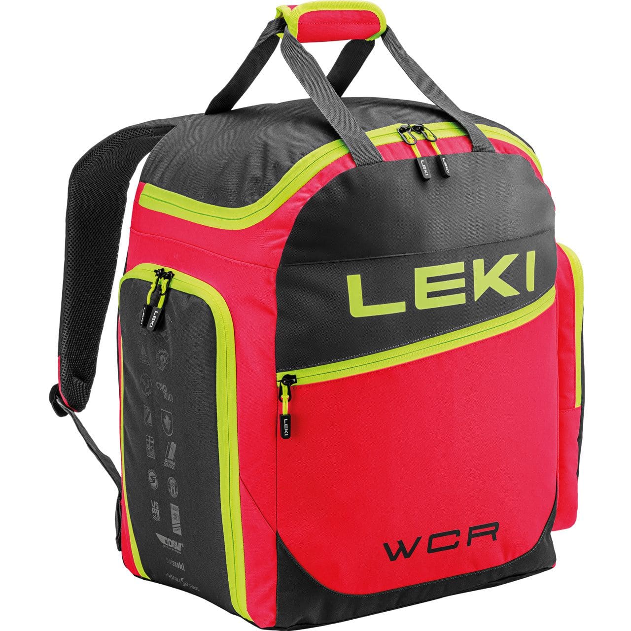 Leki Skiboot Bag WCR 60L bright red/black/neonyellow Leki Skiboot Bag WCR 60L bright red/black/neonyellow von Leki