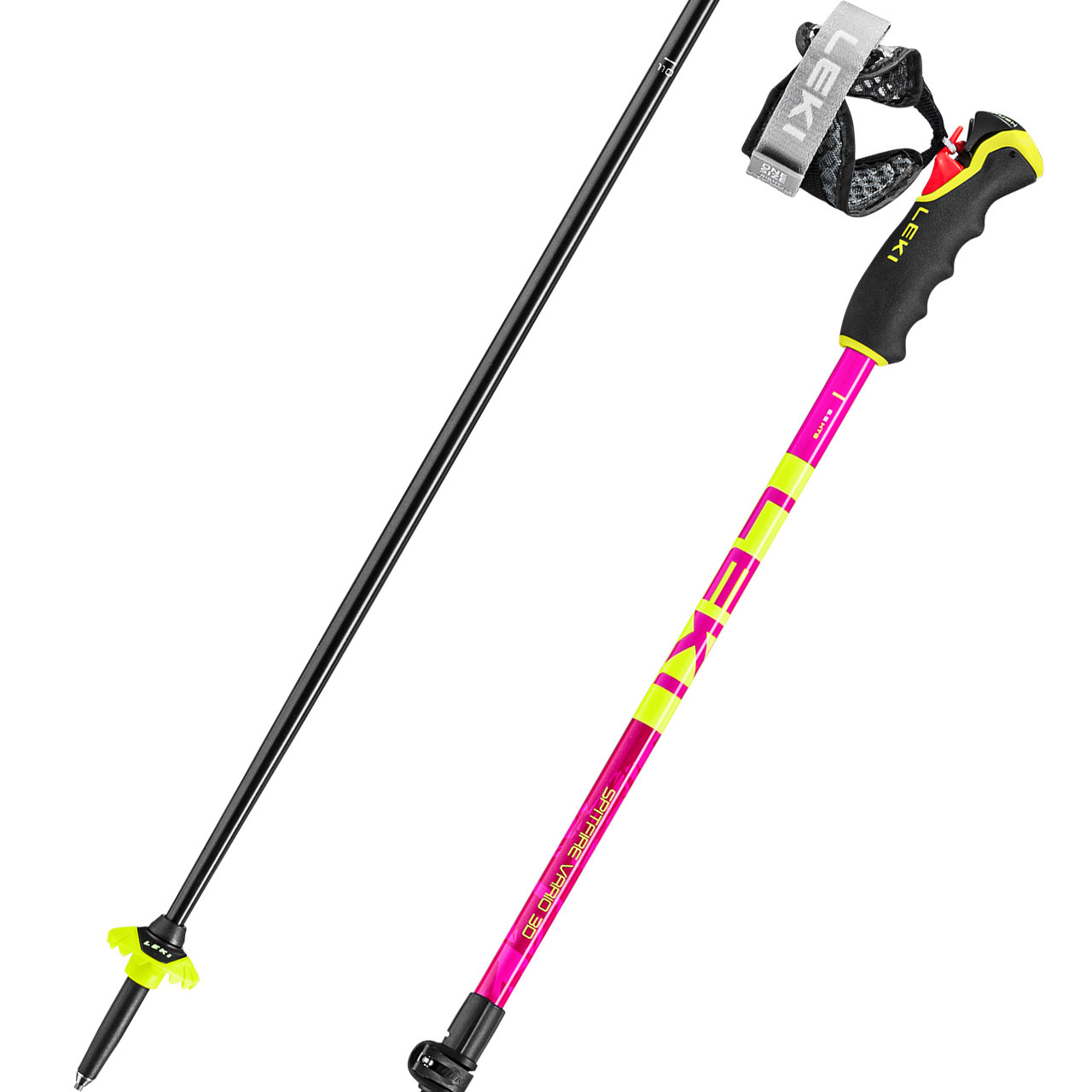 Leki Spitfire Vario 3D neonmagenta/neonyellow/berry Leki Spitfire Vario 3D neonmagenta/neonyellow/berry von Leki