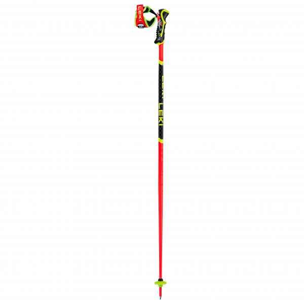 Leki - WCR SL 3D - Skistöcke Gr 135 cm rot/gelb von Leki