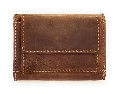 Lemasi Geldbörse aus Hunterleder – Handgefertigt, Vintage-Look, kompakt (100 x 70 x 25 mm), mit RFID-Schutz, Münzfach & Einkaufswagenchip – Slim Wallet für Herren & Damen Lemasi Geldbörse aus Hunterleder – Handgefertigt, Vintage-Look, kompakt (100 x 70 x 25 mm), mit RFID-Schutz, Münzfach & Einkaufswagenchip – Slim Wallet für Herren & Damen von Lemasi