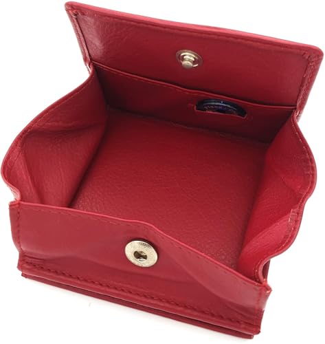 Lemasi echt Leder Geldbörse Portemonnaie Wiener Schachtel Rindleder rot mit RFID Schutz Lemasi echt Leder Geldbörse Portemonnaie Wiener Schachtel Rindleder rot mit RFID Schutz von Lemasi