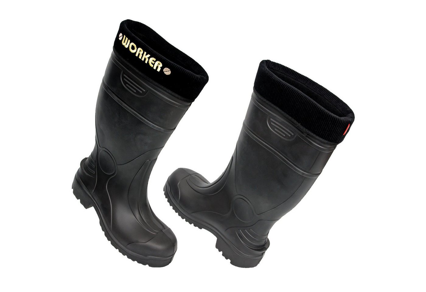 Lemigo Sicherheitsschuhe Gummistiefel Winterstiefel Gefüttert Winterschuhe Gummistiefel von Lemigo