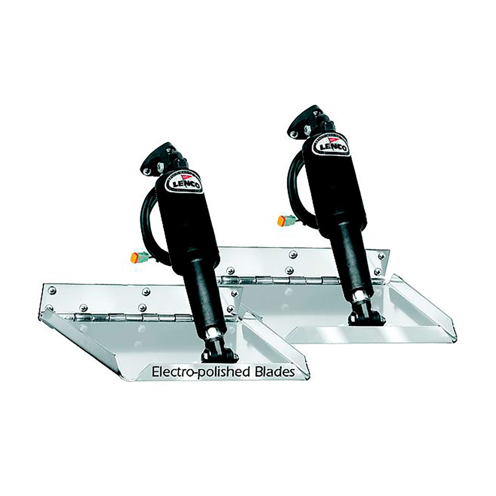 Lenco Standard Performance Electric Trim Tab Set With Switch Silber 355.6 x 457.2 mm Lenco Standard Performance Electric Trim Tab Set With Switch Silber 355.6 x 457.2 mm von Lenco