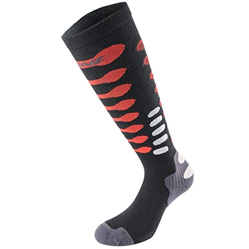 Lenz Compression 3.0 Merino Socken Schwarz/Rot M Lenz Compression 3.0 Merino Socken Schwarz/Rot M von Lenz