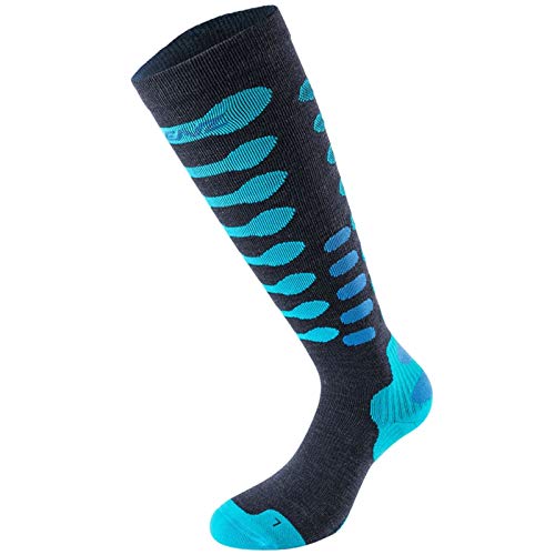 Lenz Compression 3.0 Merino Socken Schwarz/Blau L Lenz Compression 3.0 Merino Socken Schwarz/Blau L von Lenz