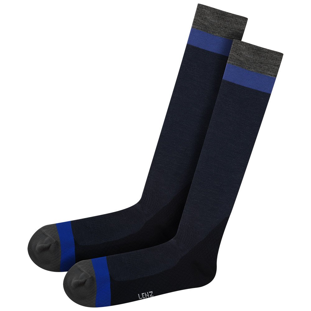 Lenz Merino Compression 1 Long Socks Blau EU 39-41 Mann von Lenz