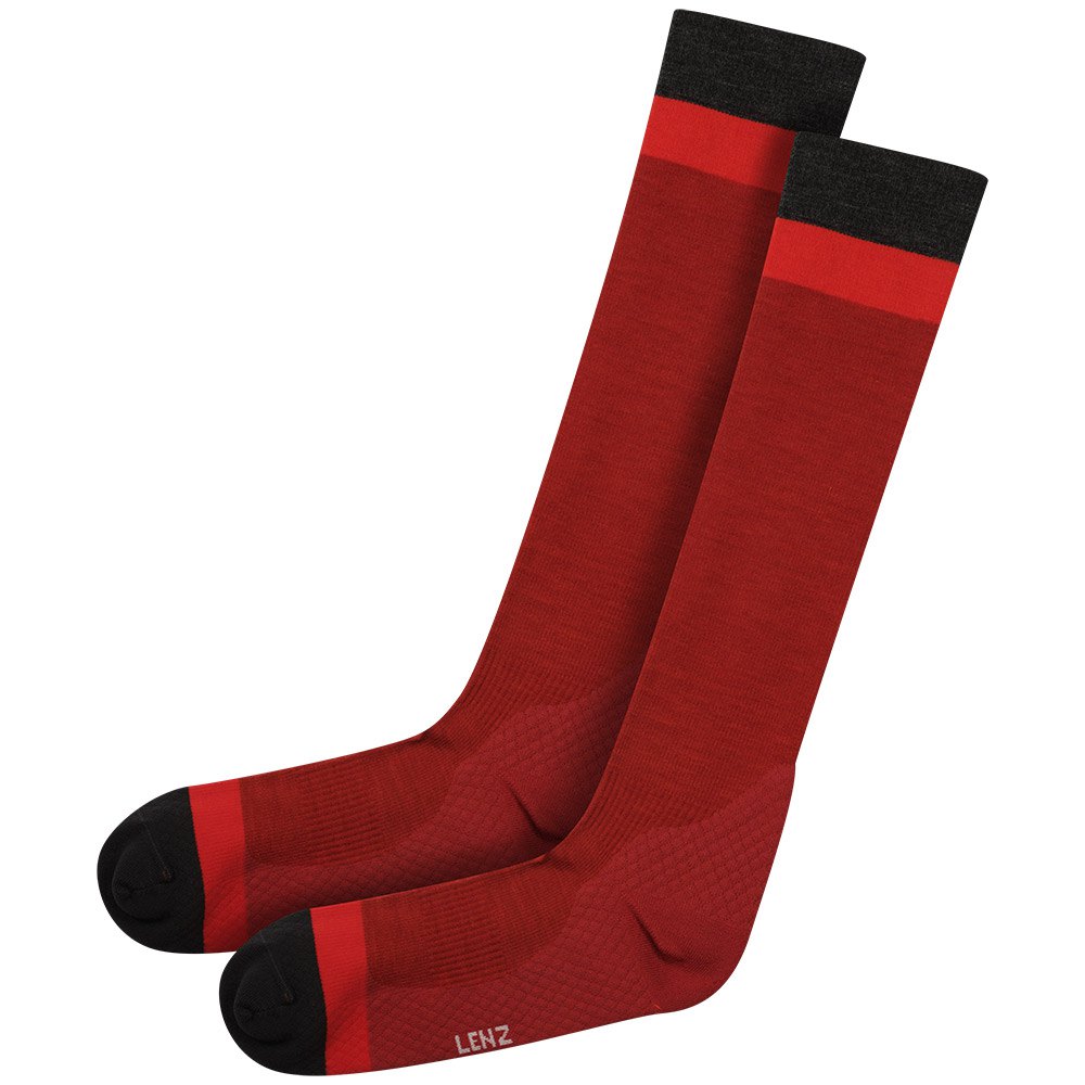 Lenz Merino Compression 1 Long Socks Rot EU 35-38 Mann Lenz Merino Compression 1 Long Socks Rot EU 35-38 Mann von Lenz