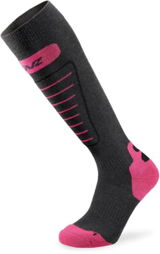 Lenz Skiing 1.0 Socken 2025 Grey/pink, 35-38 Lenz Skiing 1.0 Socken 2025 Grey/pink, 35-38 von Lenz