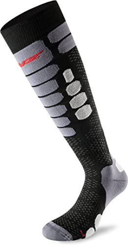 Lenz Skiing 5.0 Socken (Black/Gray,39-41) von Lenz