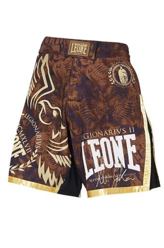LEONE 1947, Legionarivs II MMA-Shorts, Unisex-Erwachsene, Bordeaux, S, AB790 von LEONE 1947