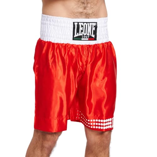 LEONE 1947, Boxshorts, Unisex-Erwachsene, Rot, M, AB737 von LEONE 1947