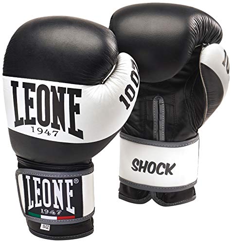 LEONE 1947, Shock-Boxhandschuhe, Unisex-Erwachsene, Schwarz, 16 OZ, GN047 LEONE 1947, Shock-Boxhandschuhe, Unisex-Erwachsene, Schwarz, 16 OZ, GN047 von LEONE 1947